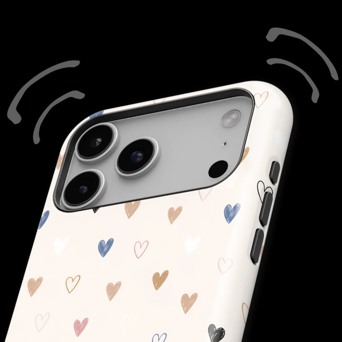 Little Love - Heart Harmony - White/Multicolor for iPhone 17 Pro Max