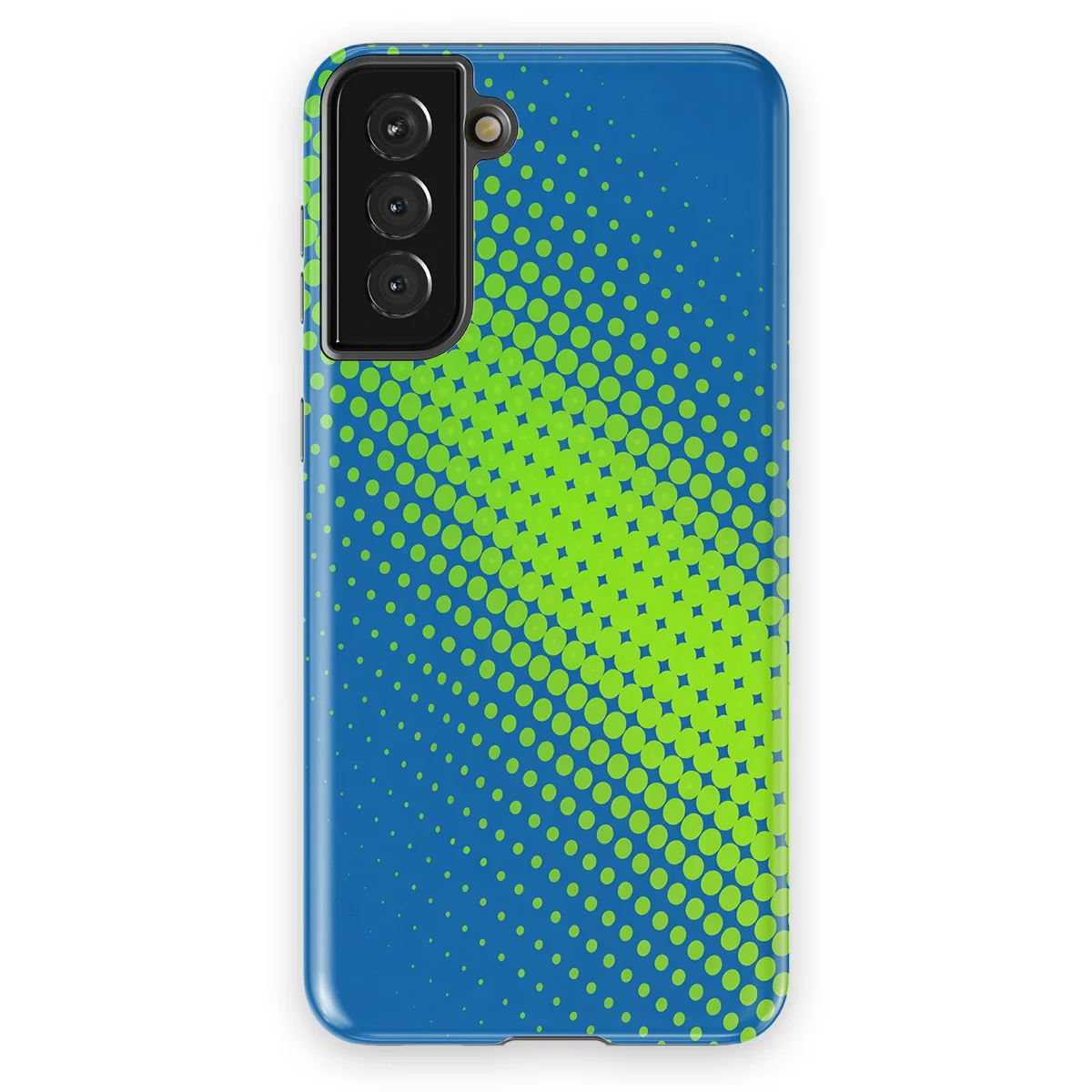 Color Burst - Blue Pulse - Blue/Green/Multicolor for Galaxy S21 Plus