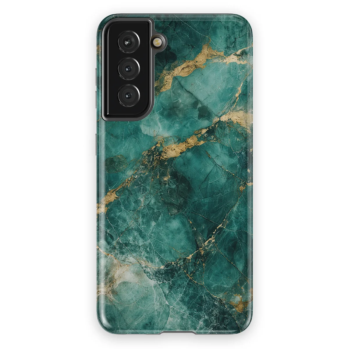 Marble Moods - Emerald Tide Marble - Green case for Galaxy S21 - Image 1