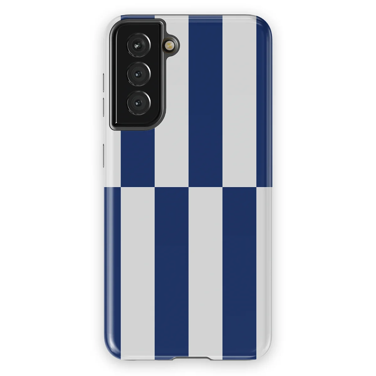 Offset Stripe - Marina Drift - Blue/White/Multicolor case for Galaxy S21 - Image 1