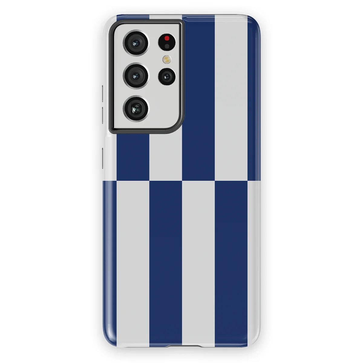Offset Stripe - Marina Drift - Blue/White/Multicolor case for Galaxy S21 Ultra - Image 1