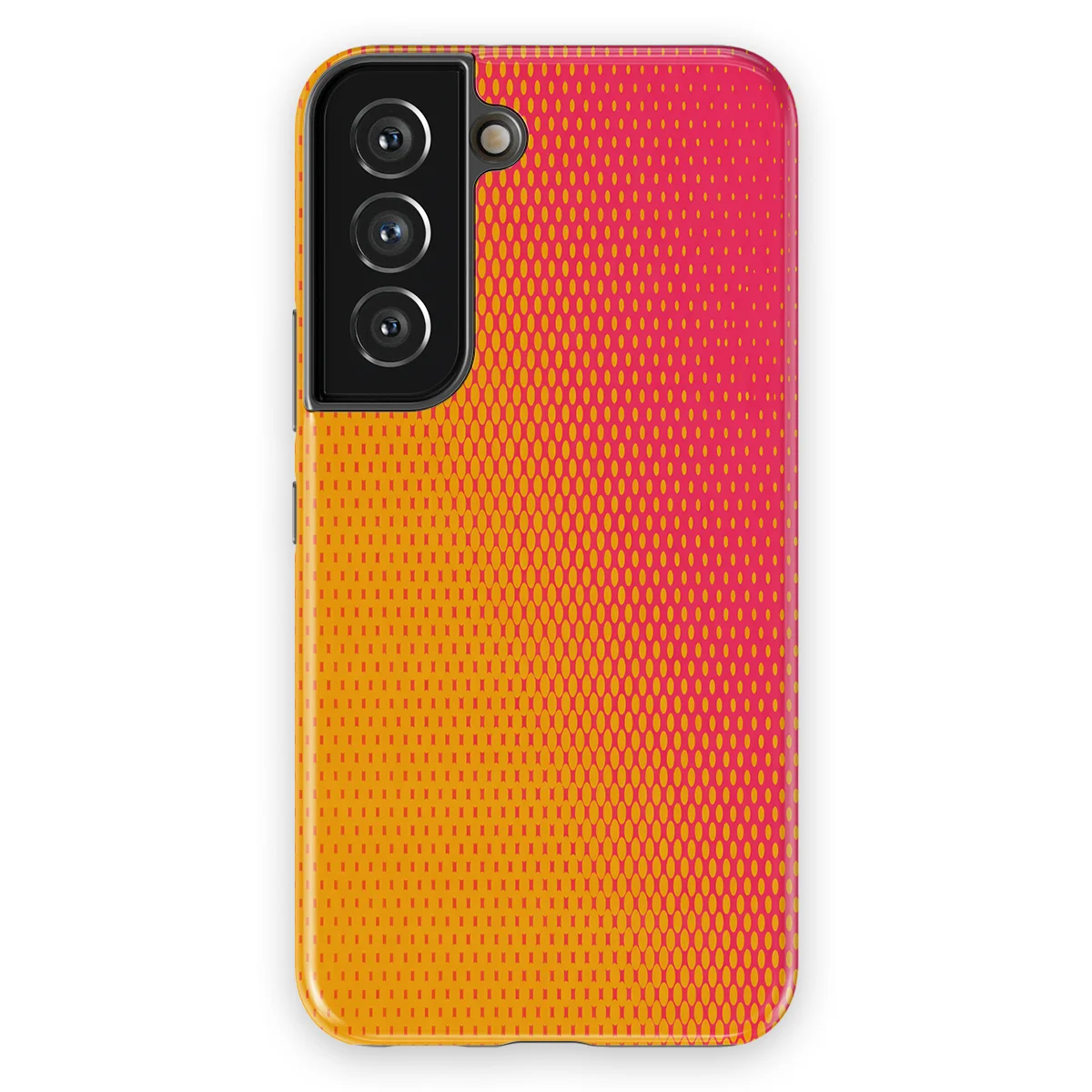 Color Burst - Neon Mango - Orange/Pink/Multicolor case for Galaxy S22 - Image 1