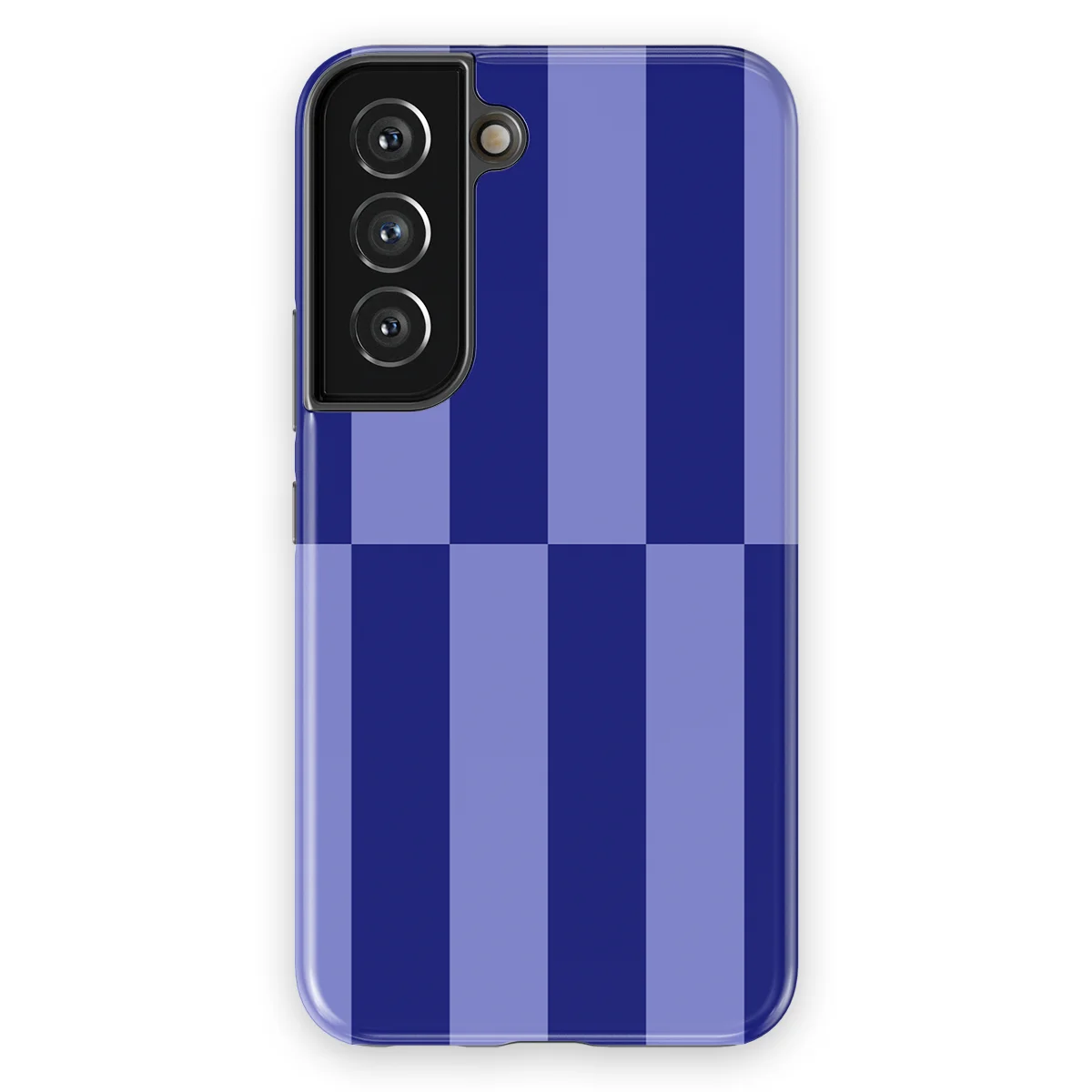 Offset Stripe - Moonlit Blue - Blue case for Galaxy S22 - Image 1
