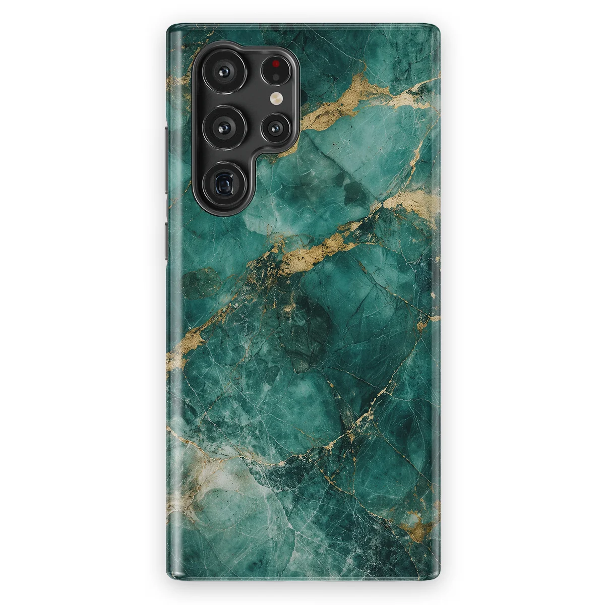 Marble Moods - Emerald Tide Marble - Green case for Galaxy S22 Ultra - Image 1