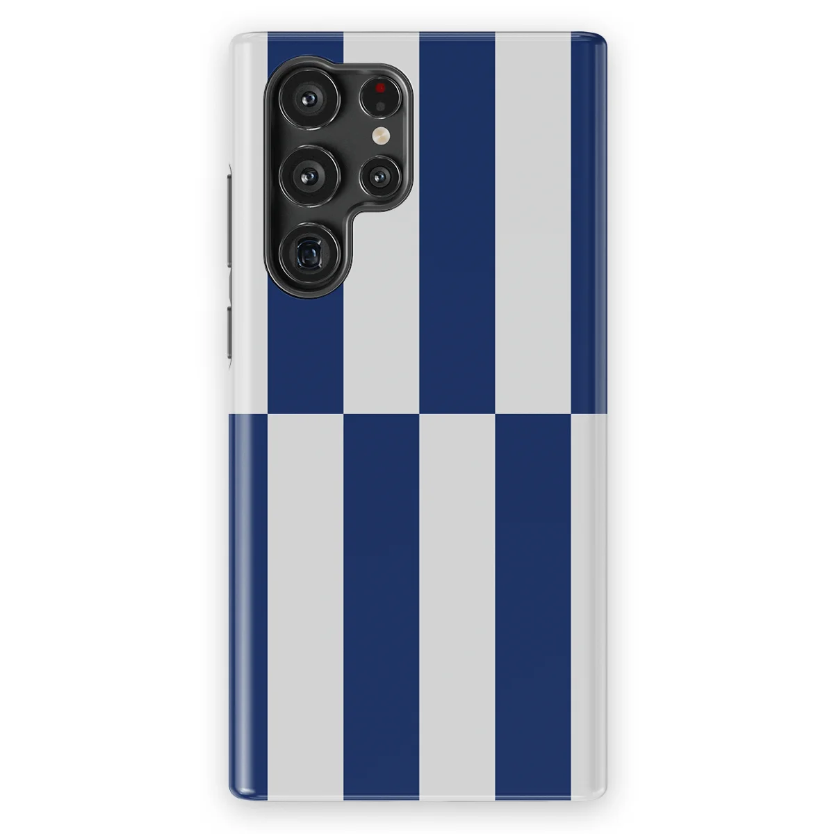 Offset Stripe - Marina Drift - Blue/White/Multicolor case for Galaxy S22 Ultra - Image 1