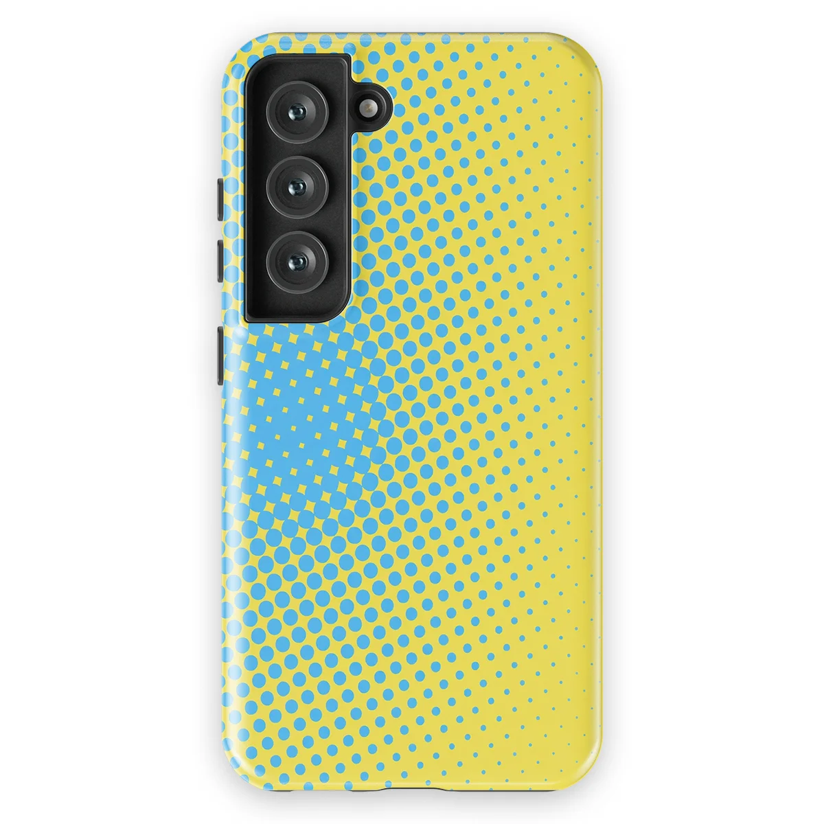 Color Burst - Lemon Pop - Yellow/Blue/Multicolor for Galaxy S23 FE