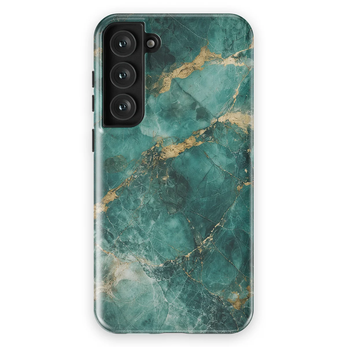 Marble Moods - Emerald Tide Marble - Green case for Galaxy S23 Plus - Image 1