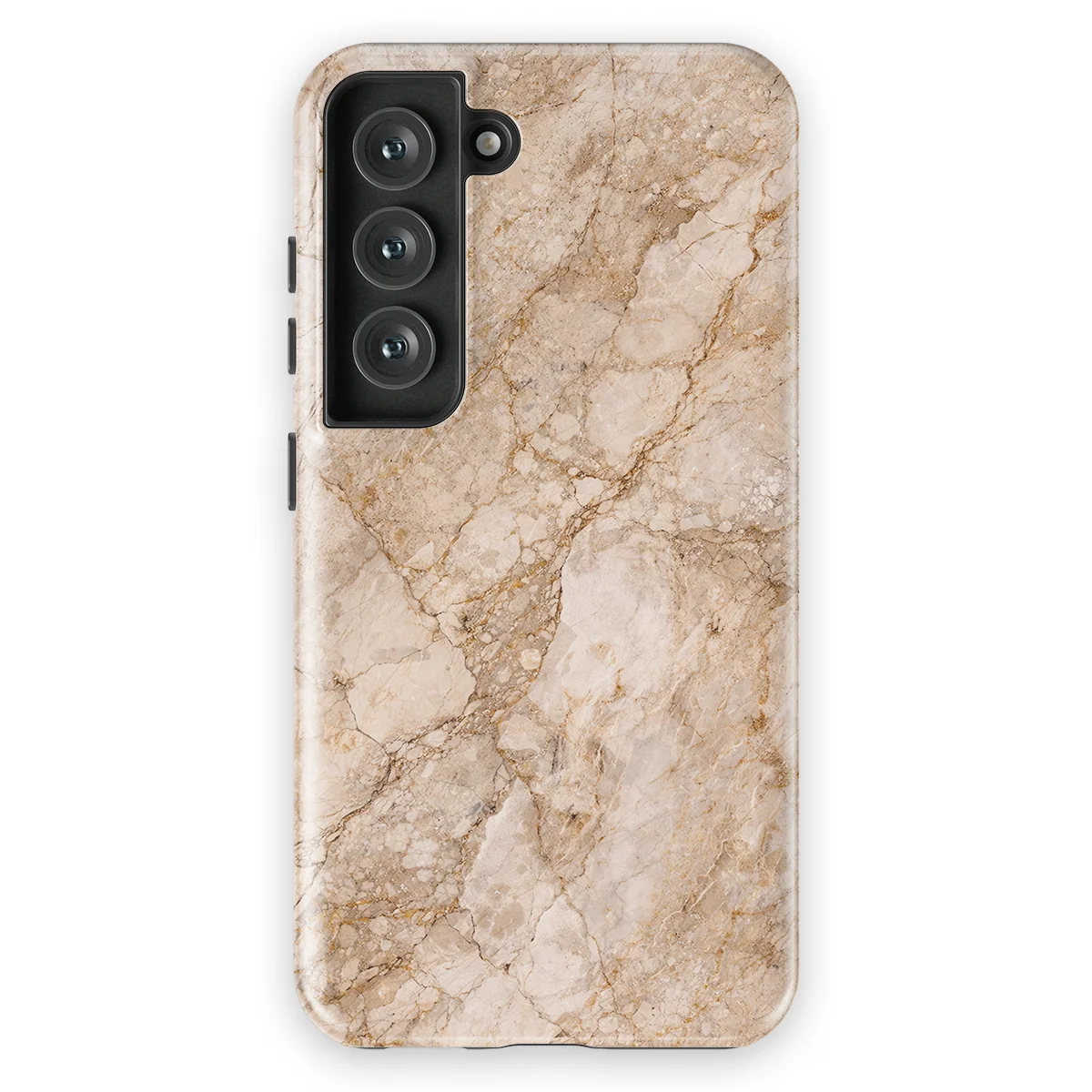 Marble Moods - Champagne Marble - Brown case for Galaxy S23 - Image 1