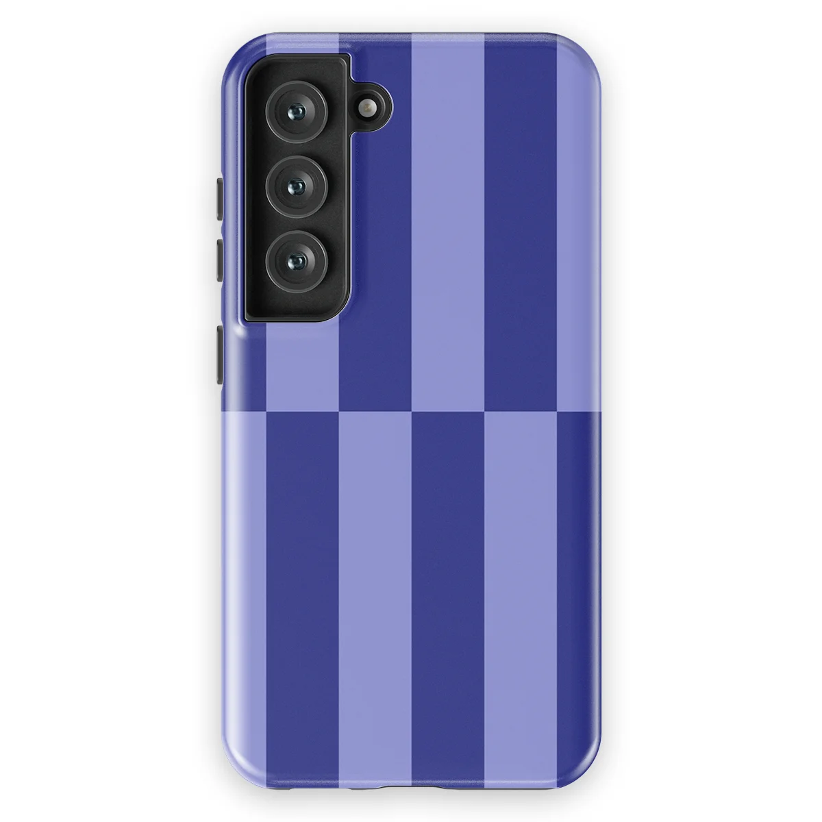 Offset Stripe - Moonlit Blue - Blue case for Galaxy S23 - Image 1