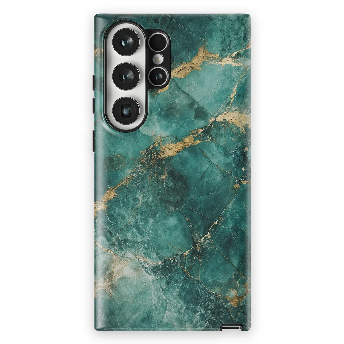 Marble Moods - Emerald Tide Marble - Green case for Galaxy S23 Ultra - Image 1