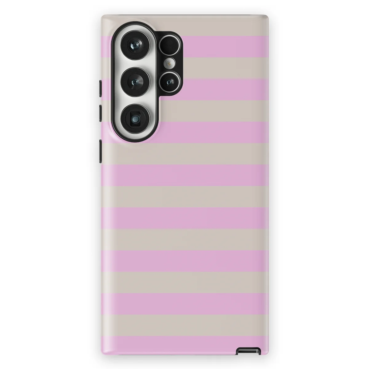 Studio Stripes - Blush Stone - Pink/Grey/Multicolor case for Galaxy S23 Ultra - Image 1