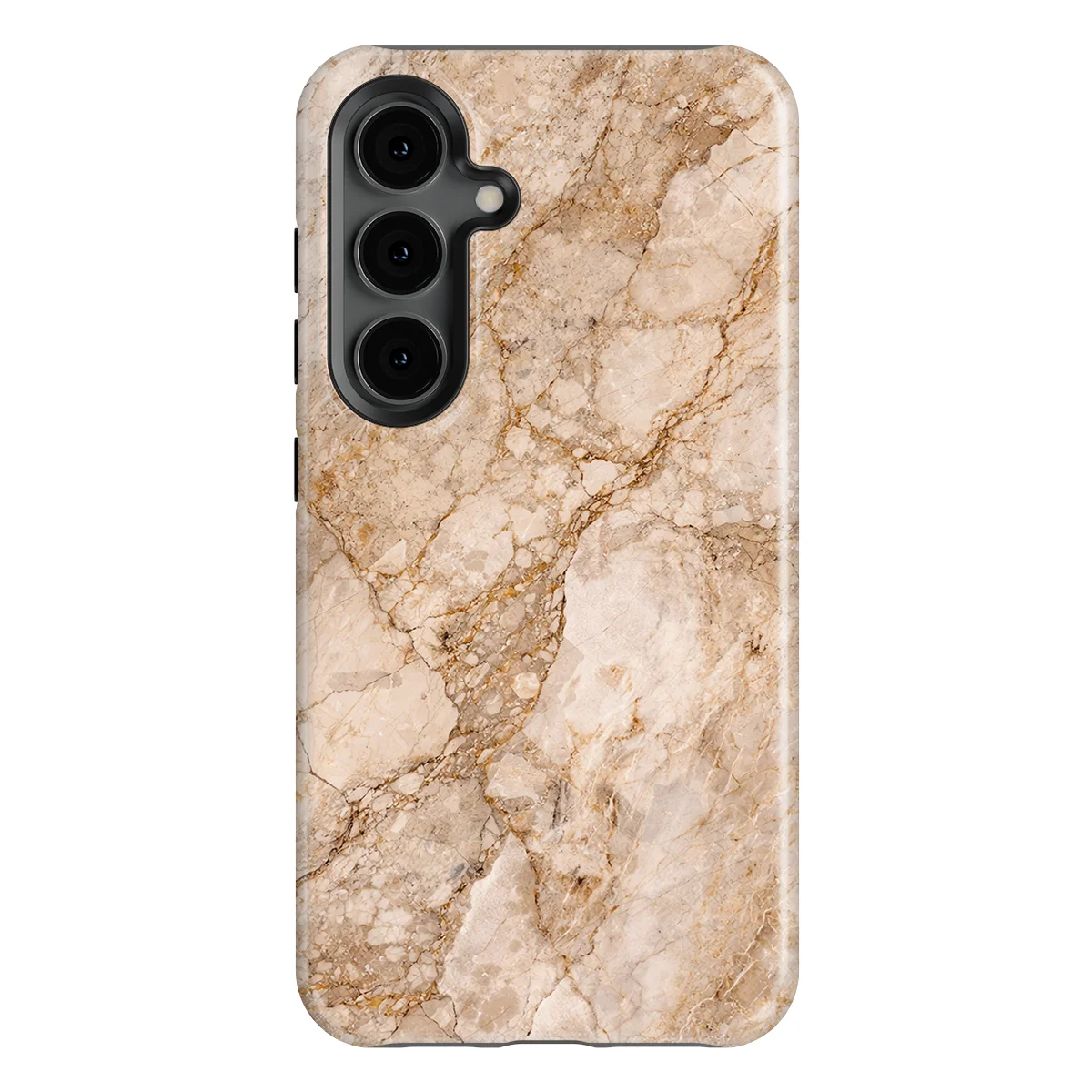 Marble Moods - Champagne Marble - Brown case for Galaxy S24 - Image 1