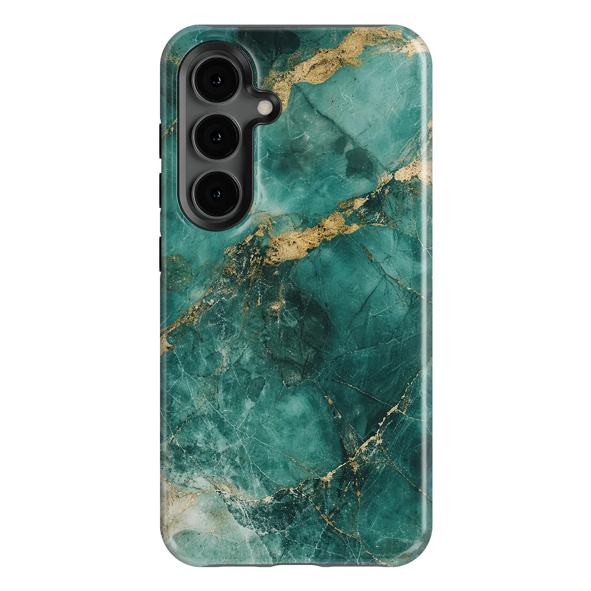Marble Moods - Emerald Tide Marble - Green case for Galaxy S24 - Image 1