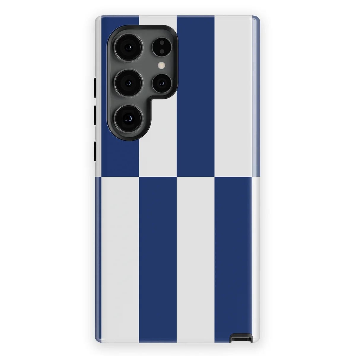 Offset Stripe - Marina Drift - Blue/White/Multicolor case for Galaxy S24 Ultra - Image 1