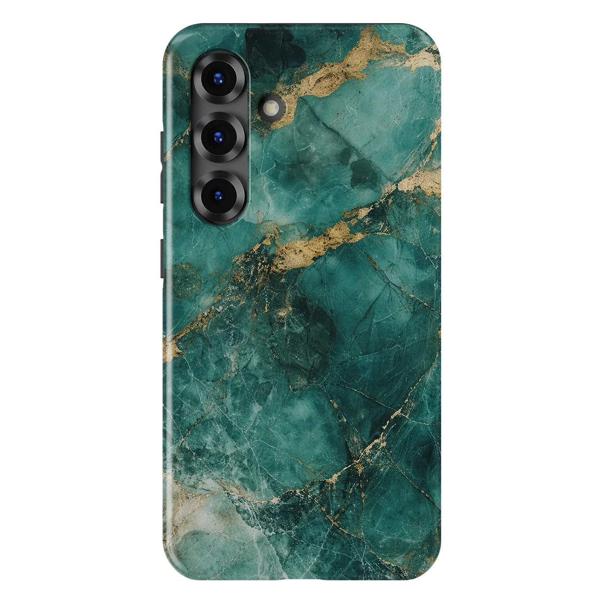 Marble Moods - Emerald Tide Marble - Green case for Galaxy S25 FE - Image 1