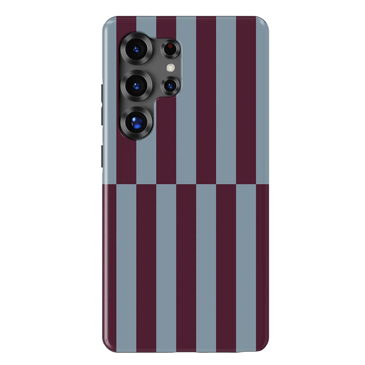 Offset Stripe - Merlot Mist - Blue/Purple/Multicolor case for Galaxy S25 Ultra - Image 1