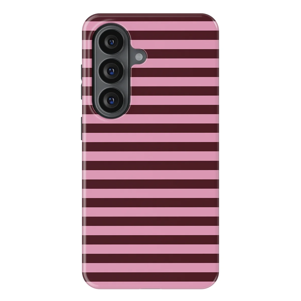 Studio Stripes - Berry Bloom - Red/Pink/Multicolor case for Galaxy S26 Plus - Image 1