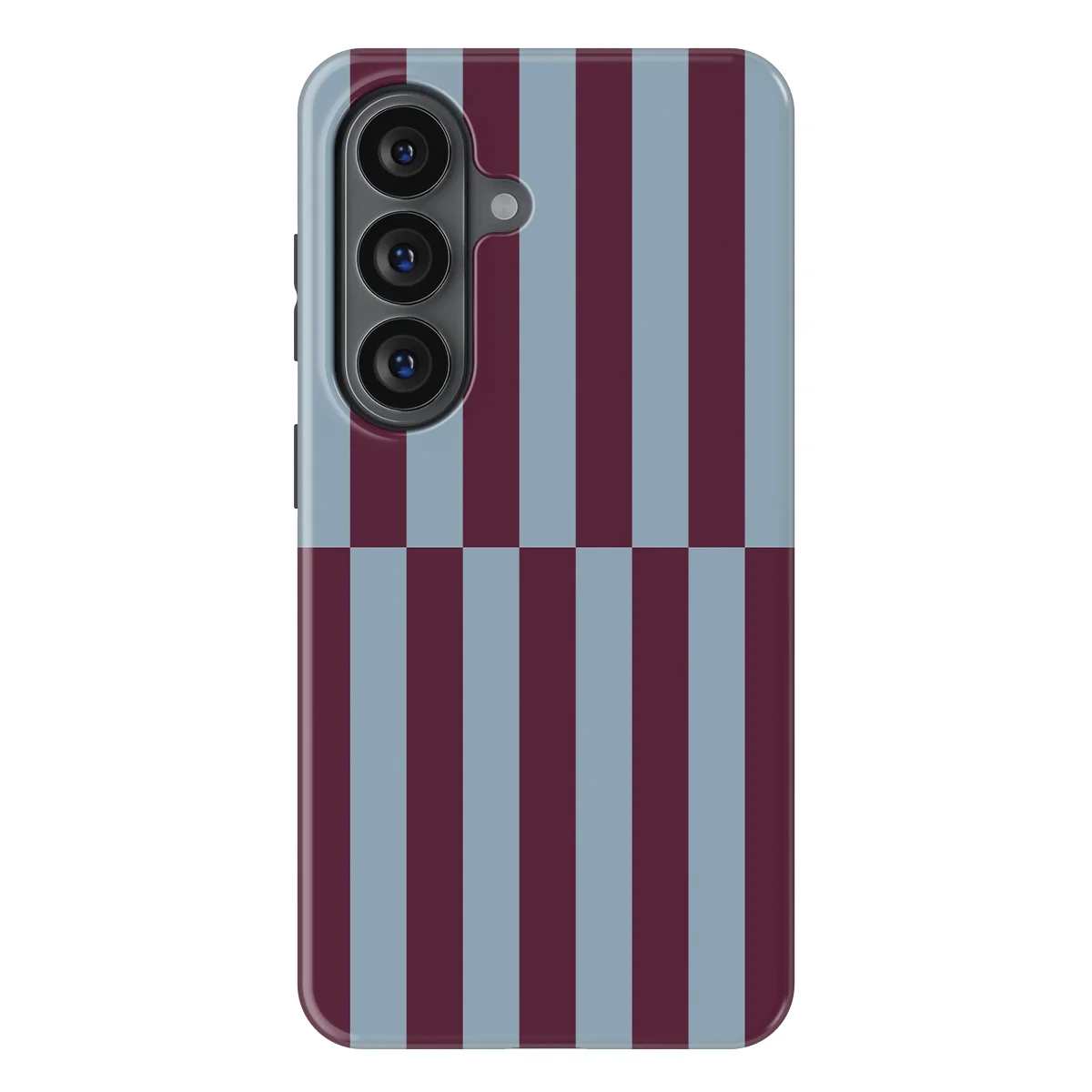 Offset Stripe - Merlot Mist - Blue/Purple/Multicolor case for Galaxy S26 Ultra - Image 1