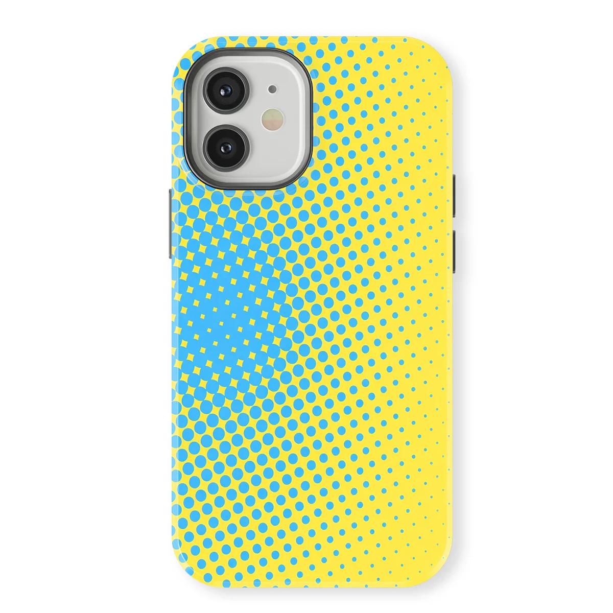Color Burst - Lemon Pop - Yellow/Blue/Multicolor for iPhone 12