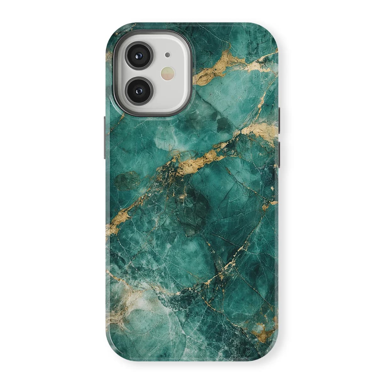 Marble Moods - Emerald Tide Marble - Green for iPhone 12 Mini