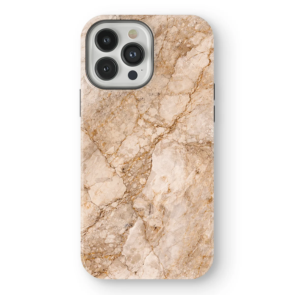 Marble Moods - Champagne Marble - Brown case for iPhone 13 Pro - Image 1