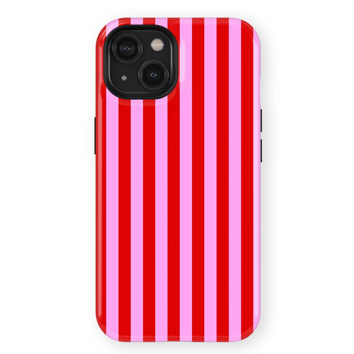 Stripes - Candy Stripes - Red/Pink/Multicolor case for iPhone 14 - Image 1