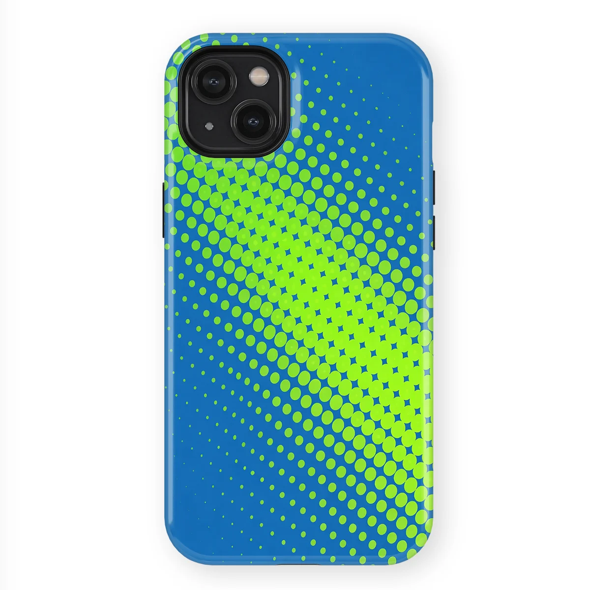 Color Burst - Blue Pulse - Blue/Green/Multicolor for iPhone 14 Plus
