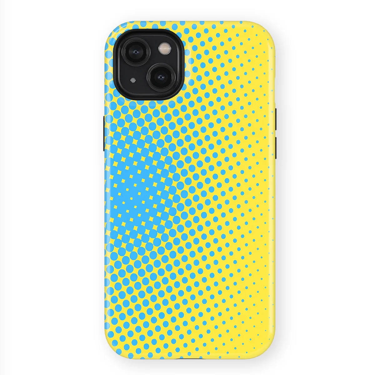 Color Burst - Lemon Pop - Yellow/Blue/Multicolor case for iPhone 14 Plus - Image 1