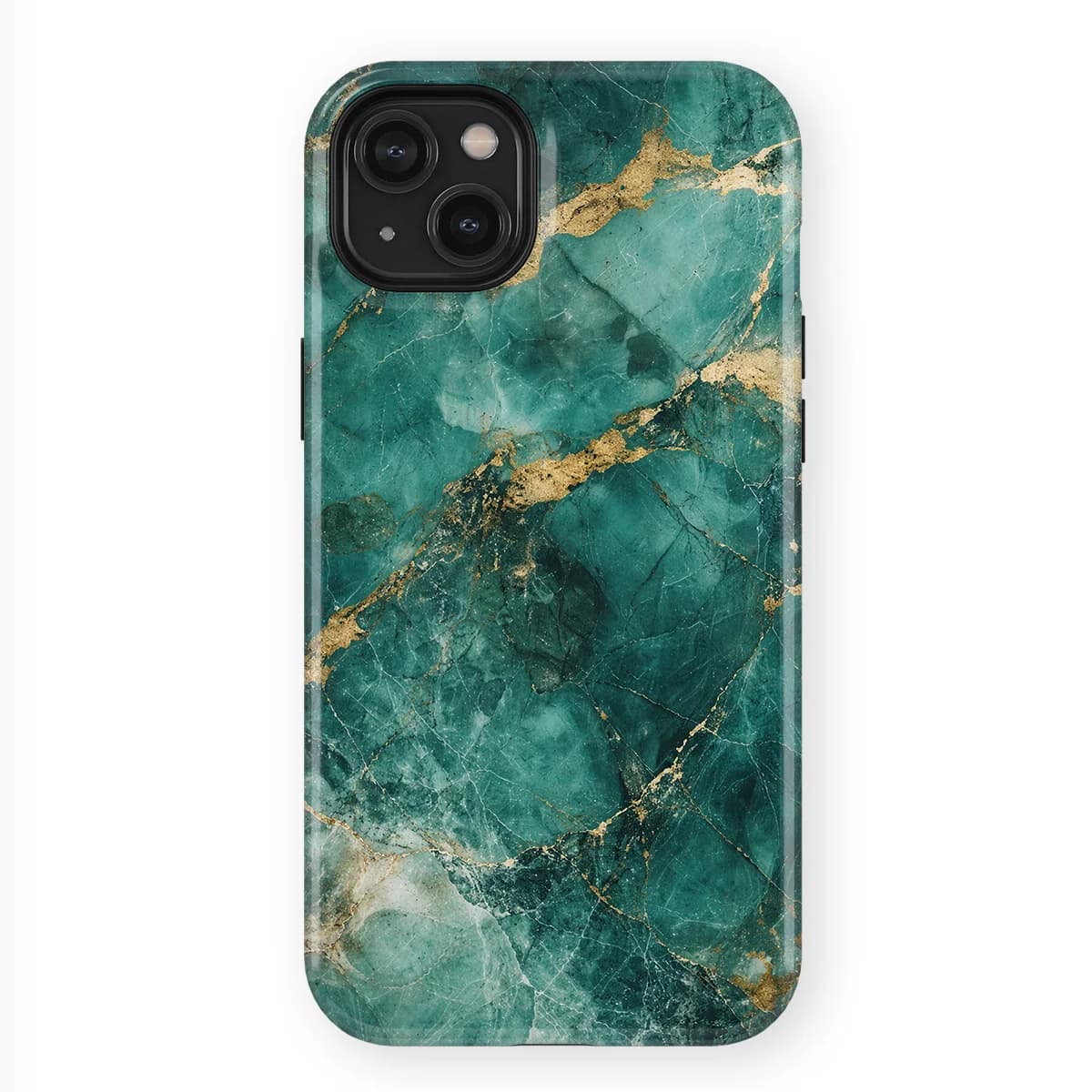 Marble Moods - Emerald Tide Marble - Green for iPhone 14 Plus