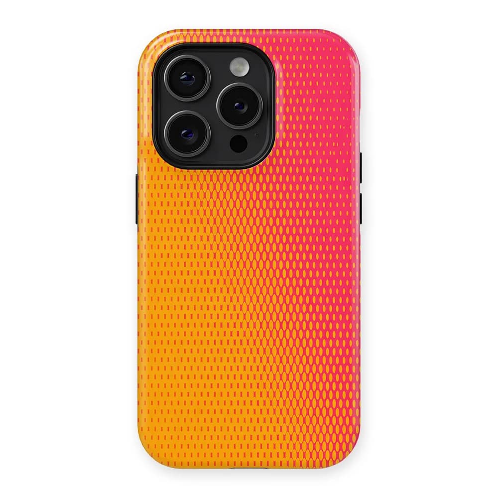 Color Burst - Neon Mango - Orange/Pink/Multicolor for iPhone 14 Pro