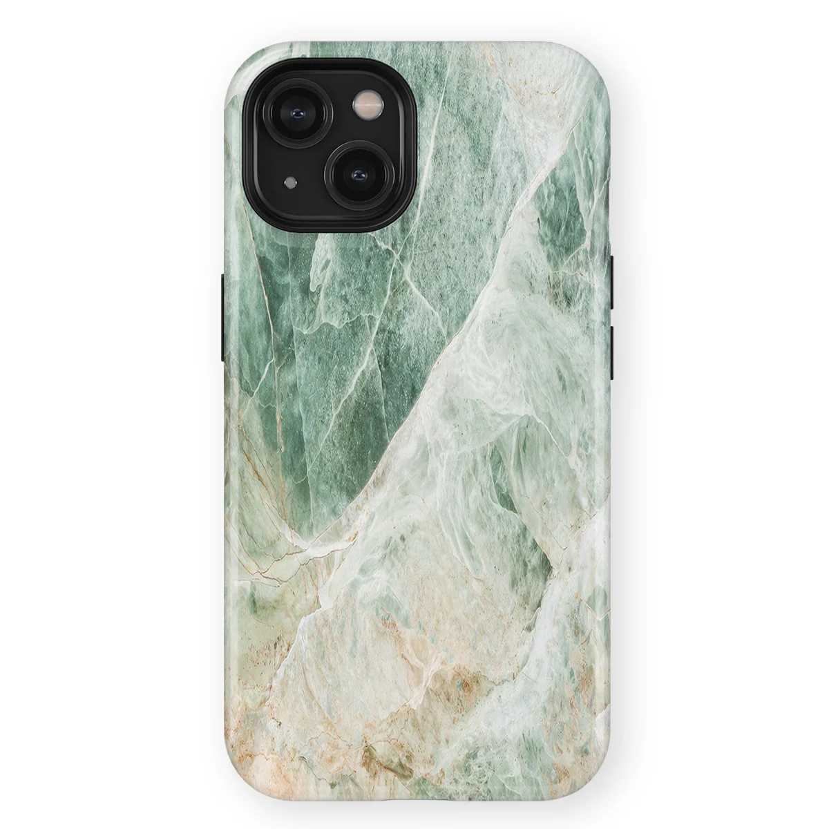 Marble Moods - Seafoam Marble - Green/Multicolor case for iPhone 15 - Image 1