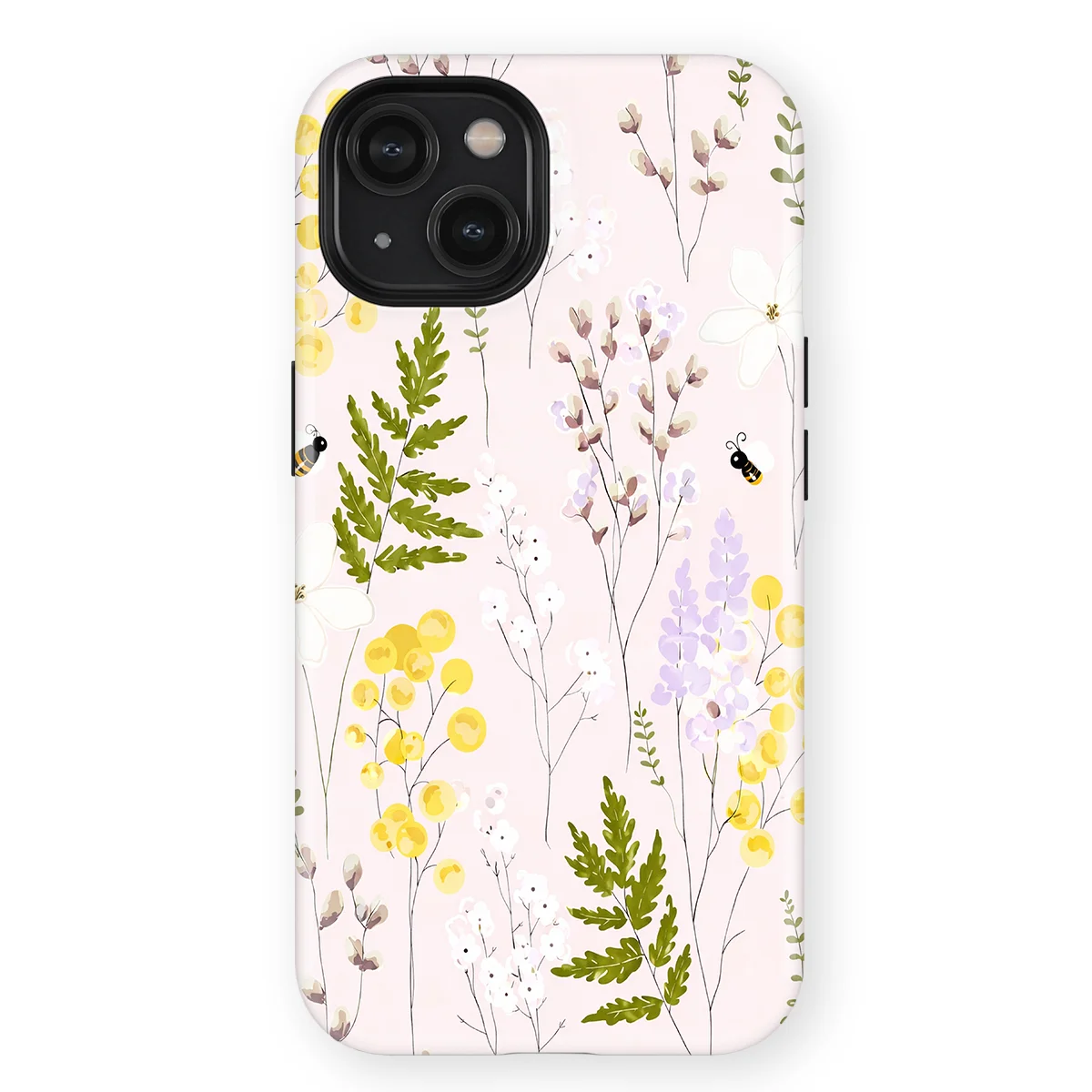 Watercolor Flowers - Spring Garden - Multicolor case for iPhone 15 - Image 1