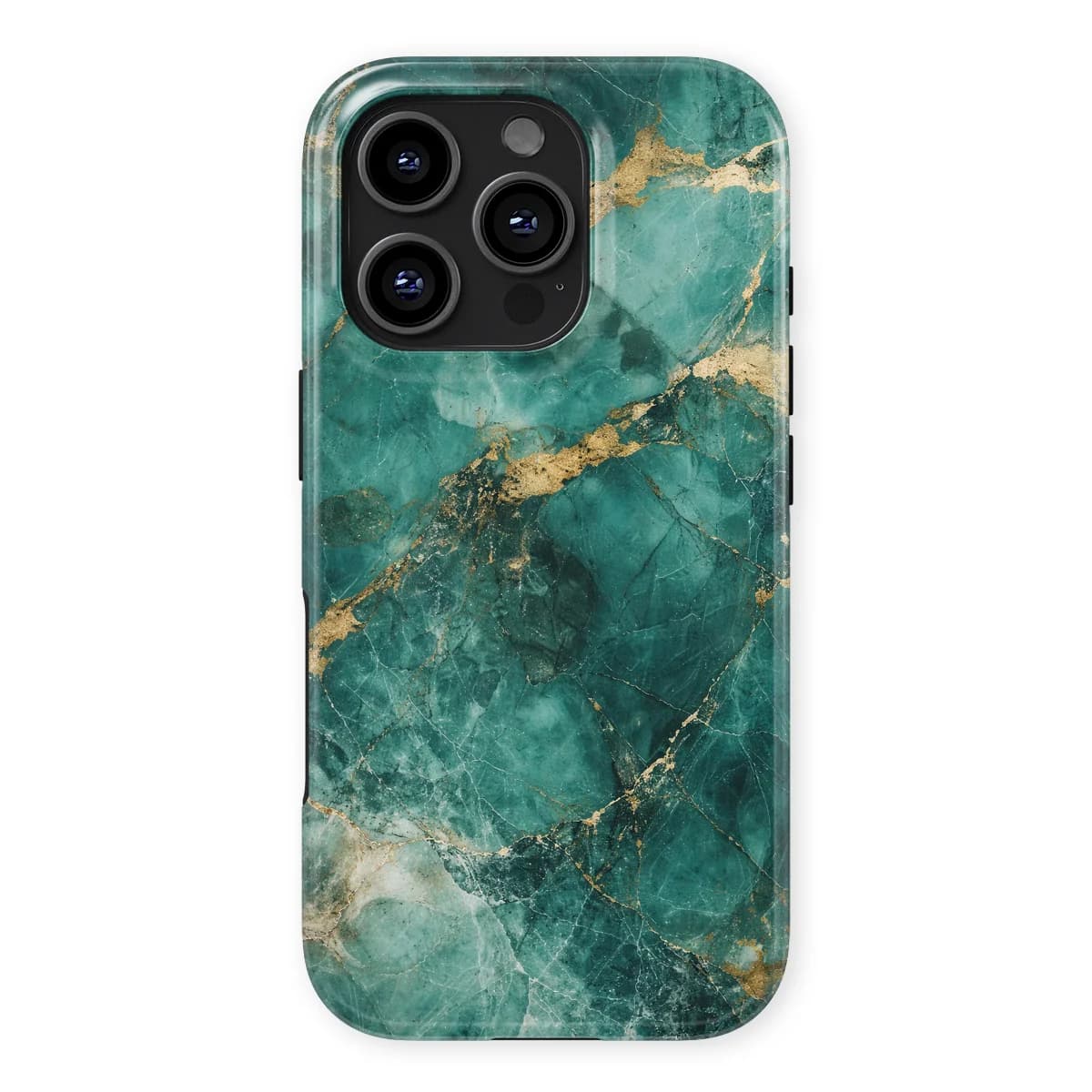 Marble Moods - Emerald Tide Marble - Green for iPhone 16 Pro Max