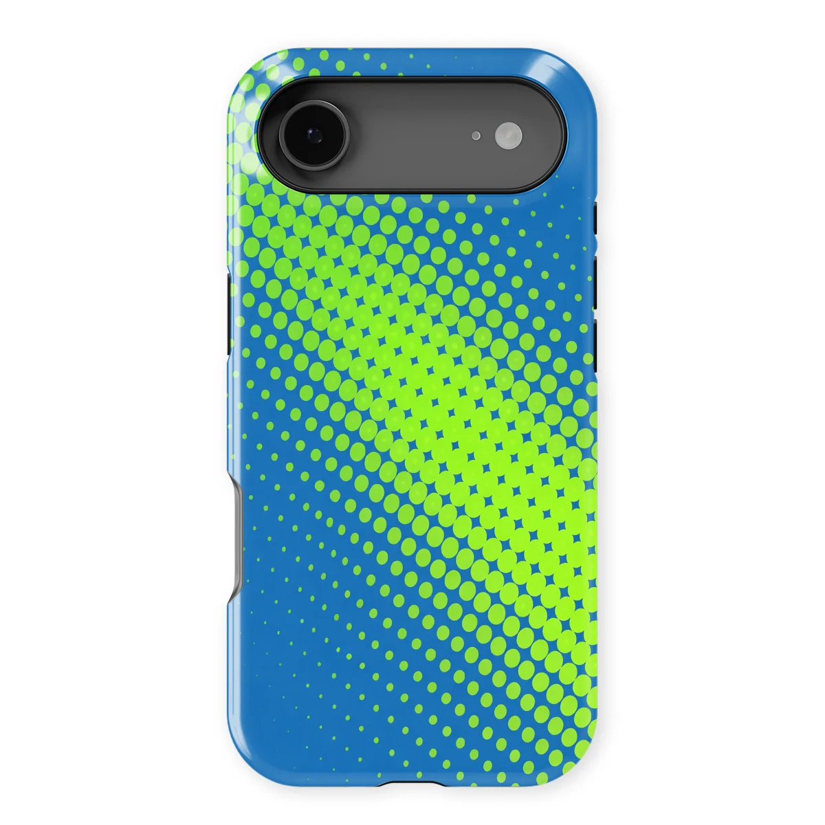 Color Burst - Blue Pulse - Blue/Green/Multicolor case for iPhone 17 Air - Image 1