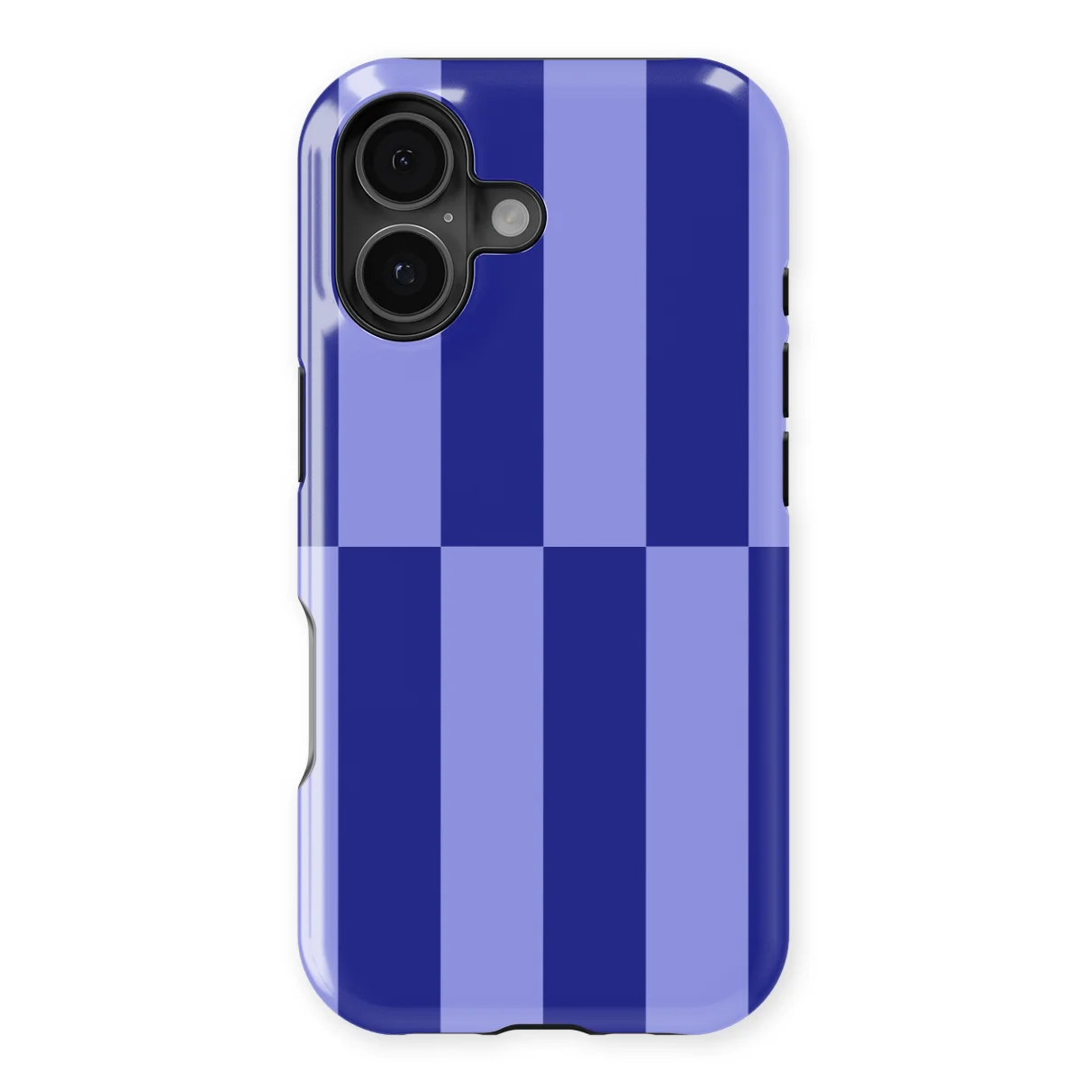 Offset Stripe - Moonlit Blue - Blue case for iPhone 17 - Image 1