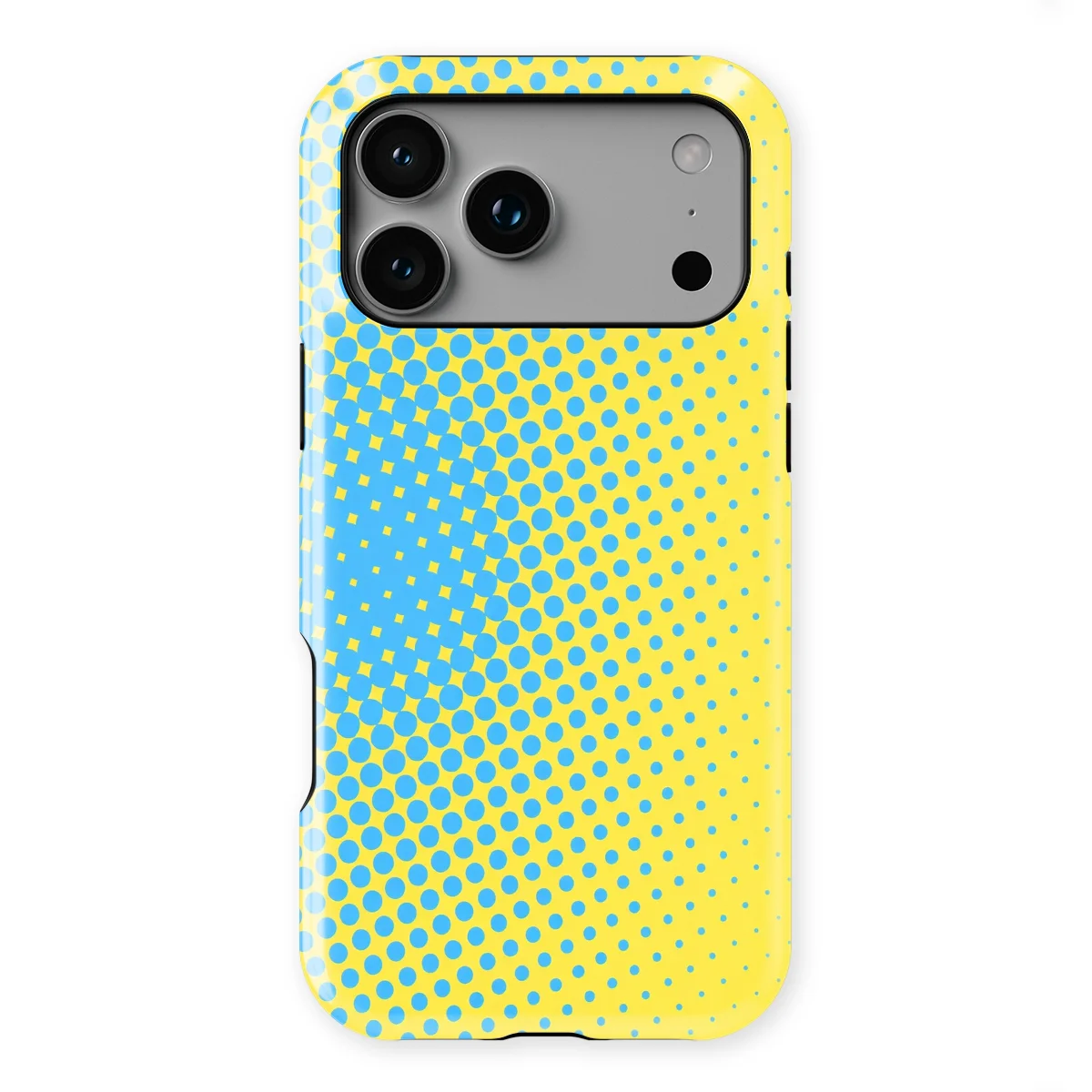 Color Burst - Lemon Pop - Yellow/Blue/Multicolor for iPhone 17 Pro Max