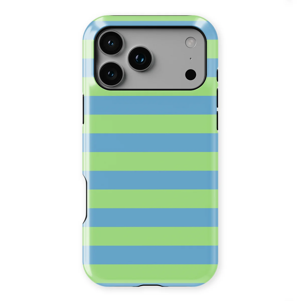 Studio Stripes - Blue Breeze - Blue/Green/Multicolor for iPhone 17 Pro Max