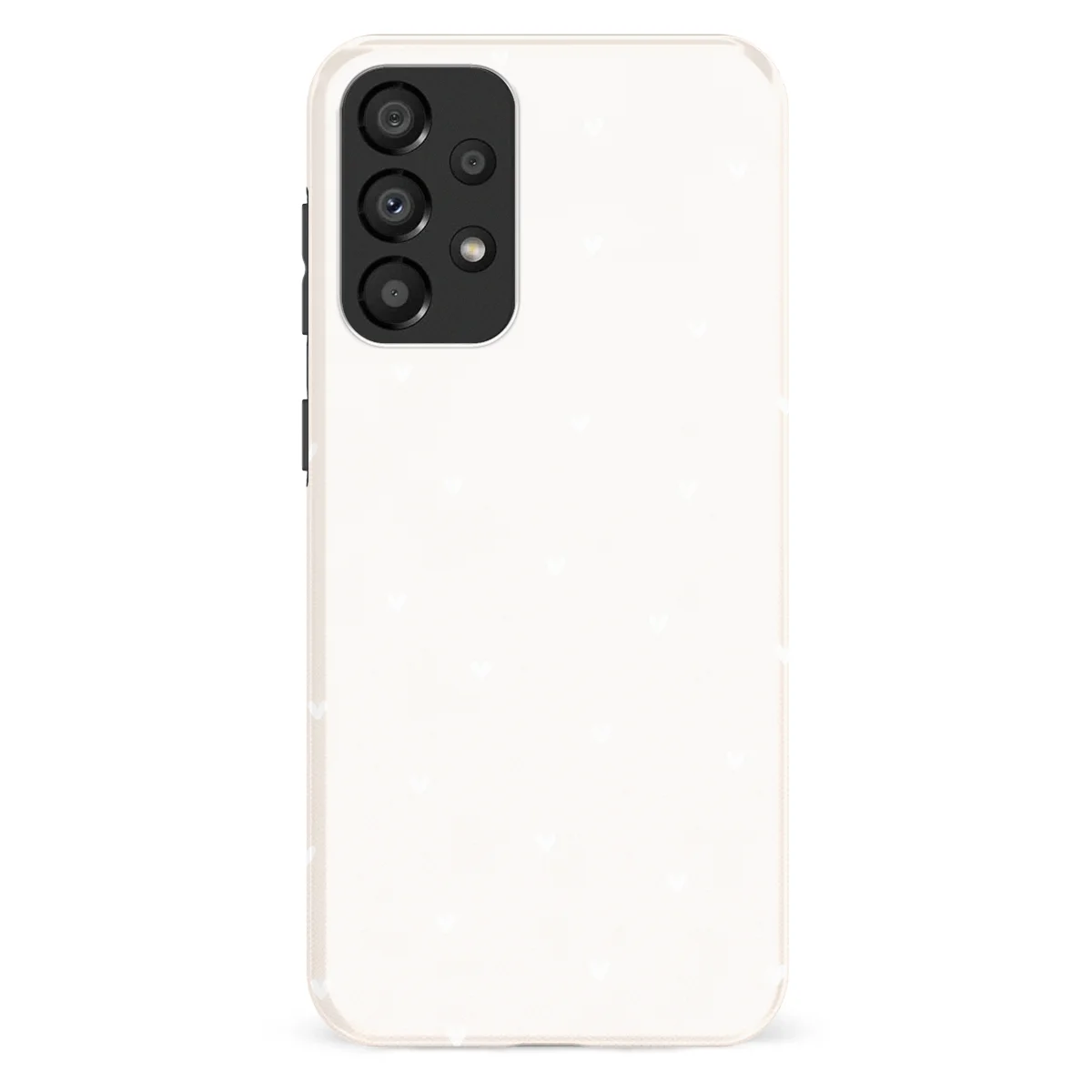Little Love - Ivory Hearts - White case for Galaxy A33 - Image 1