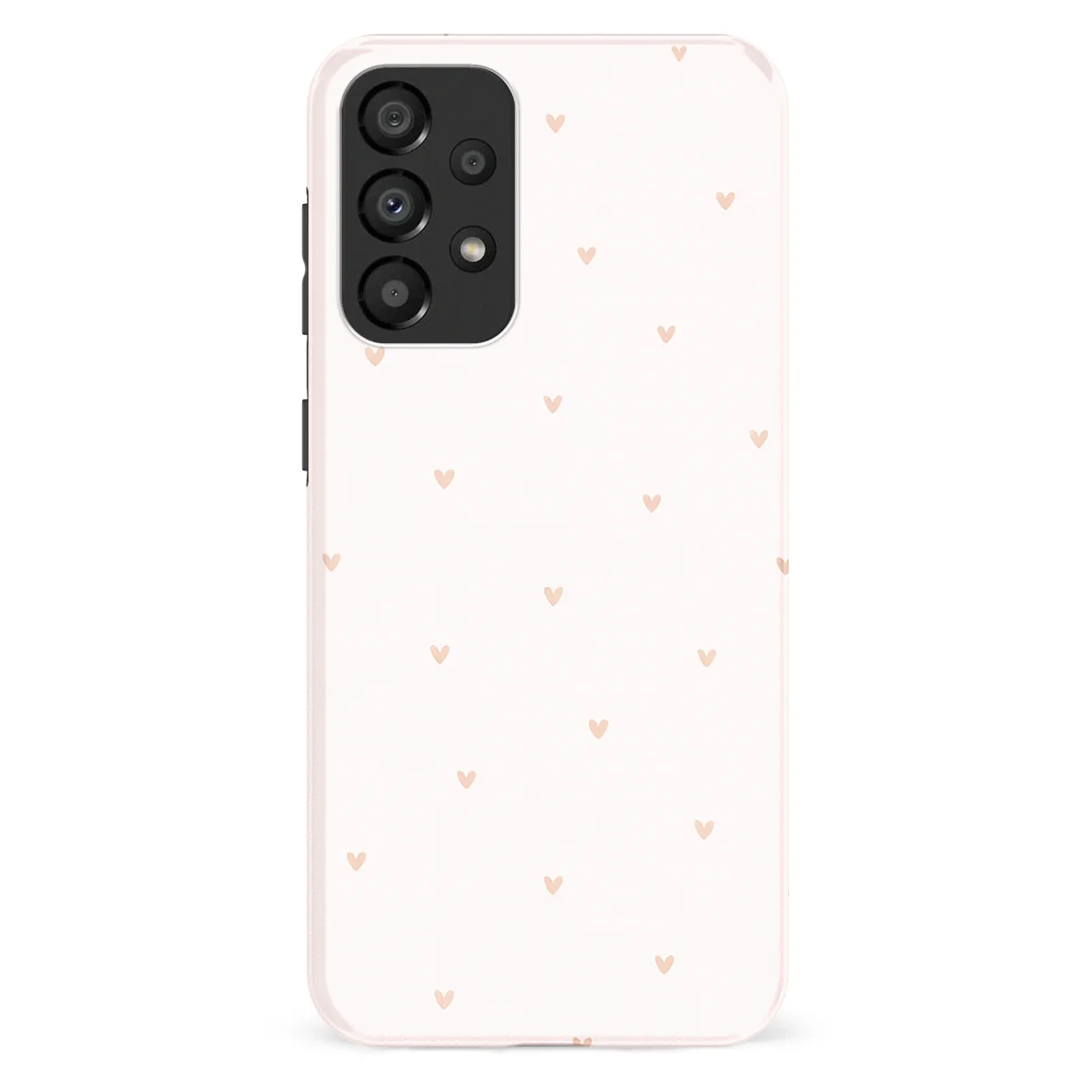 Little Love - Sanded Hearts - Pink case for Galaxy A33 - Image 1