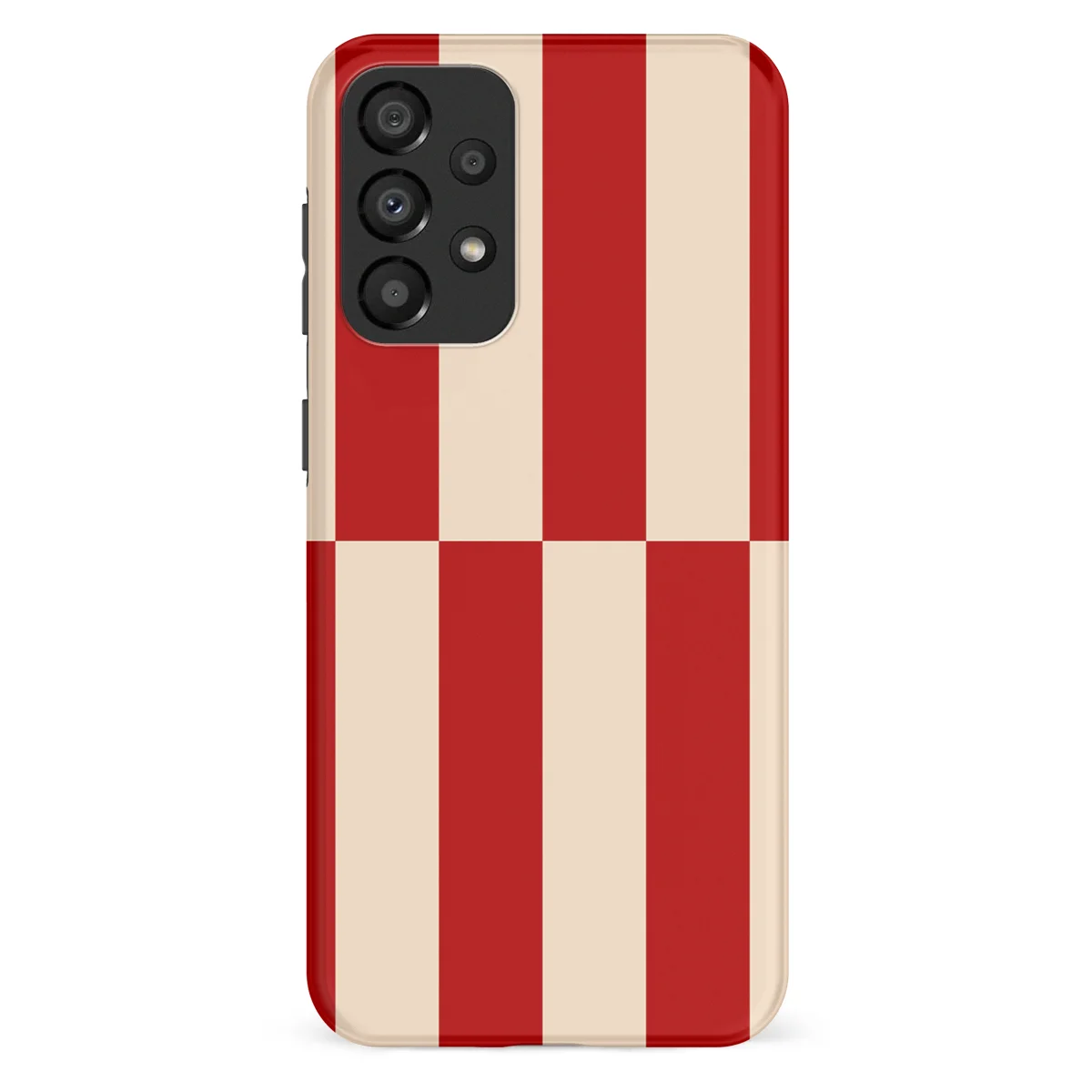 Offset Stripe - Scarlet Sand - Beige/Red/Multicolor for Galaxy A33