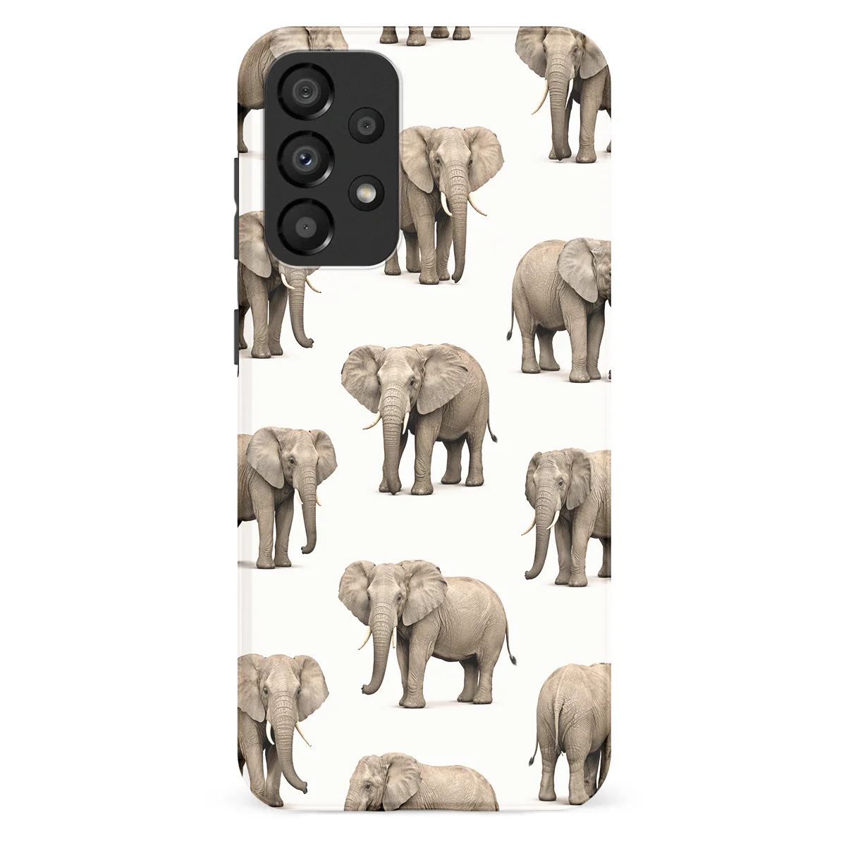 Safari - Olifant - White/Grey case for Galaxy A33 - Image 1