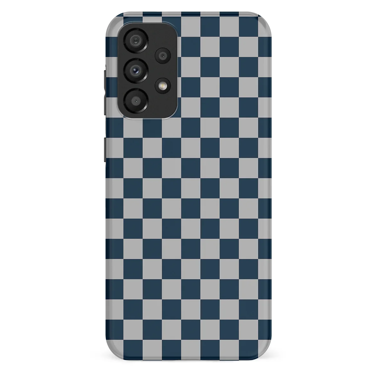 Tiny Squares - Urban Grid - Blue/Grey/Multicolor case for Galaxy A33 - Image 1