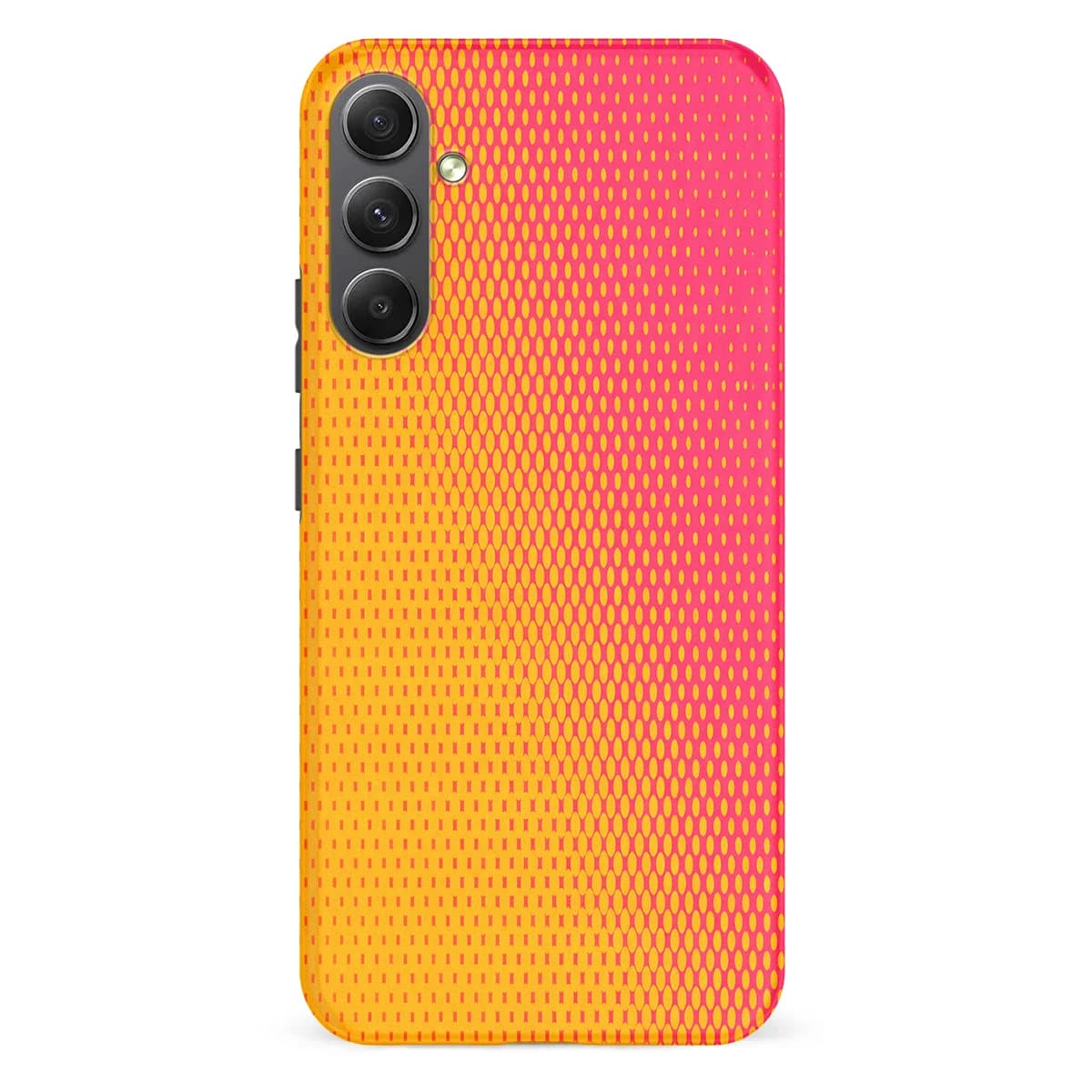 Color Burst - Neon Mango - Orange/Pink/Multicolor for Galaxy A34