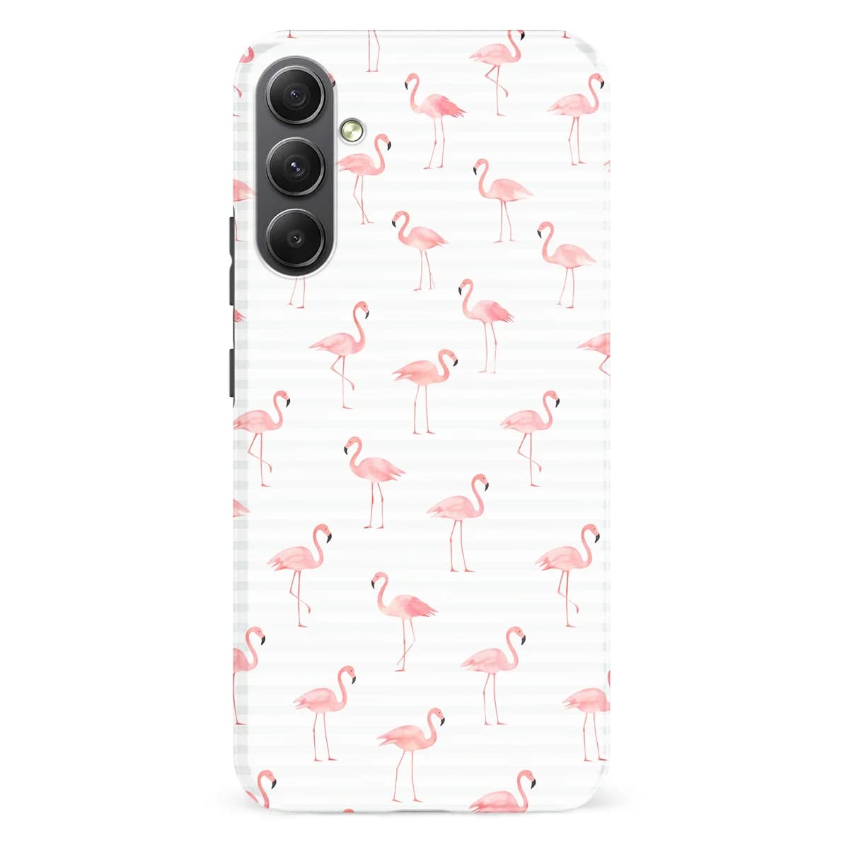 Happy Stripes - Flamingo Flush - Pink/Turqoise/Multicolor for Galaxy A34