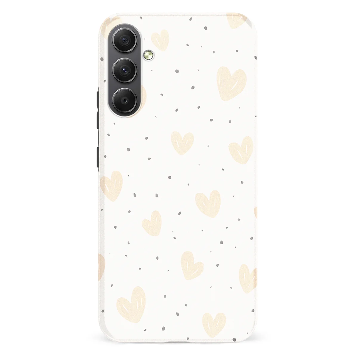 Little Love - Calm Hearts - White/Multicolor case for Galaxy A34 - Image 1
