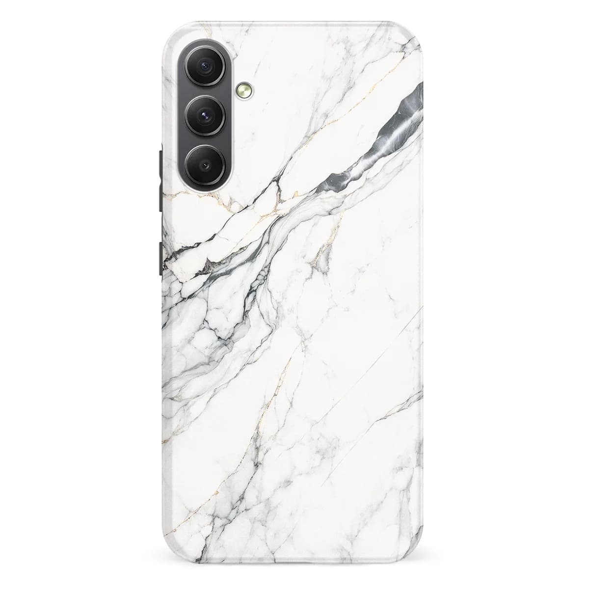Marble Moods - Classic White Marble - White for Galaxy A34