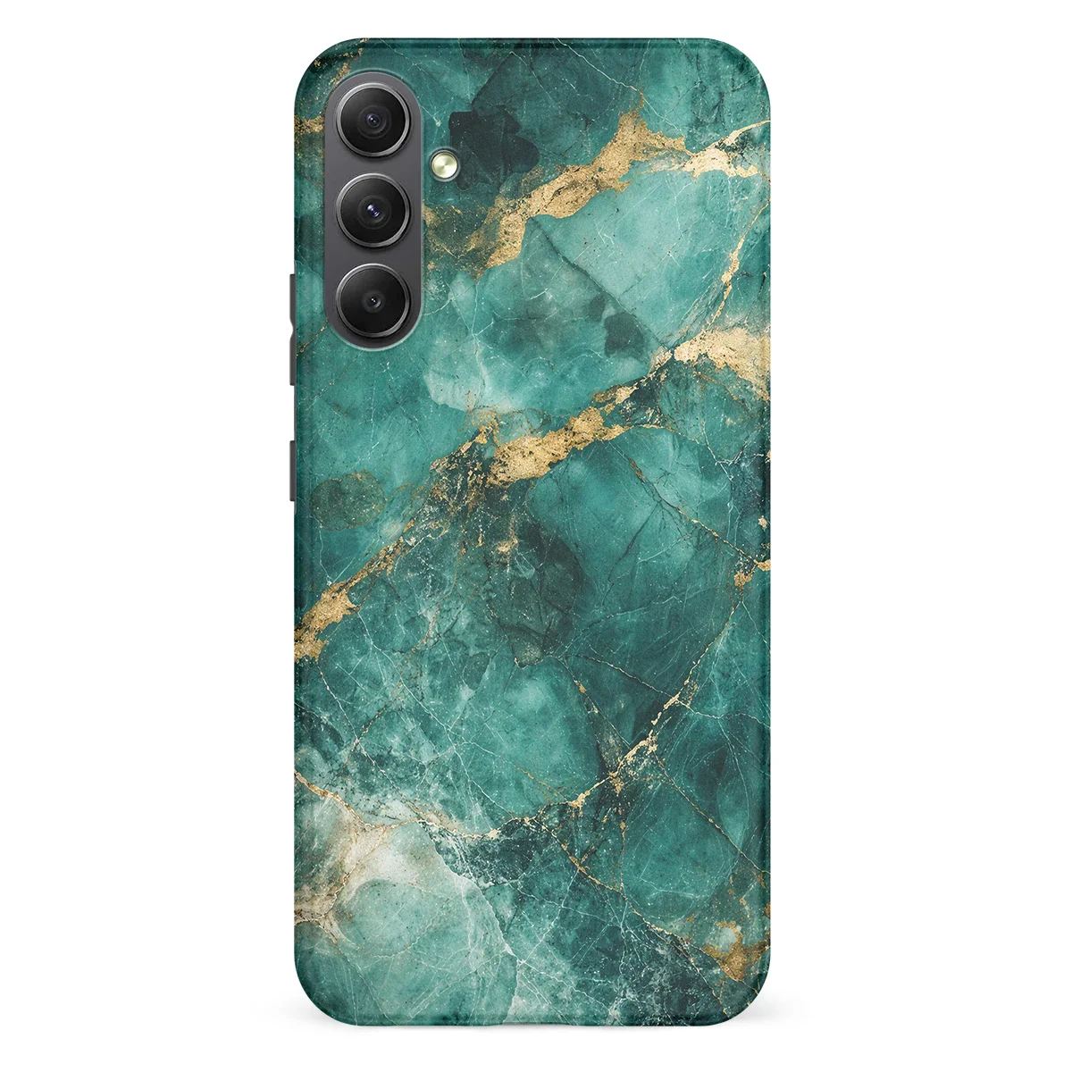 Marble Moods - Emerald Tide Marble - Green case for Galaxy A34 - Image 1