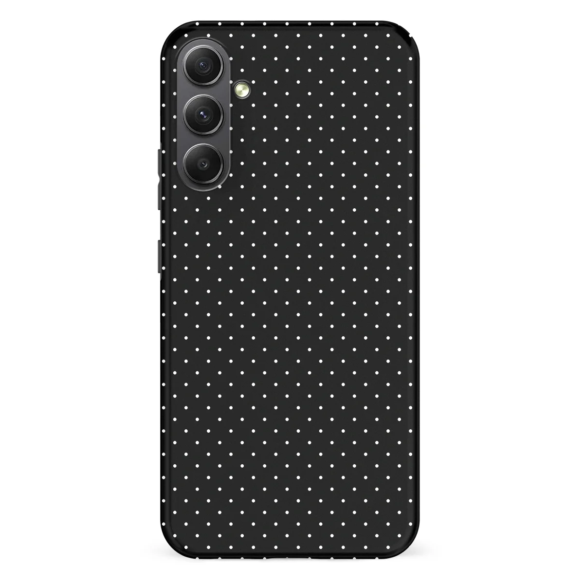 Micro Polka - Mono Chic - Black case for Galaxy A34 - Image 1