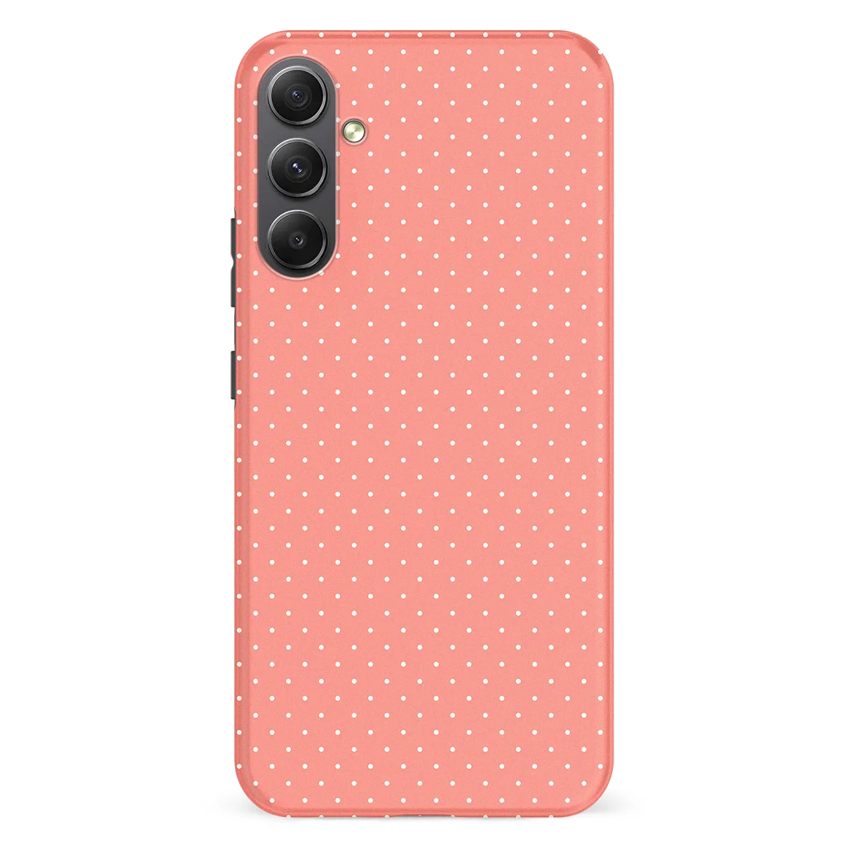Micro Polka - Soft Coral - Pink case for Galaxy A34 - Image 1