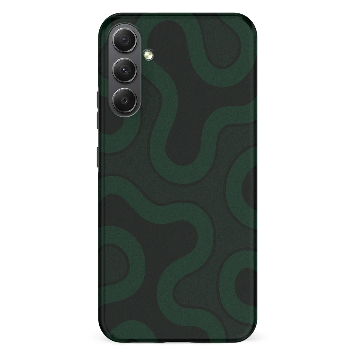Motion Flow - Dark Drift - Black/Green case for Galaxy A34 - Image 1